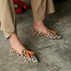 Nerina | Leopard Penny Loafers