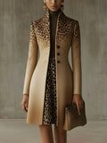 Kiara™ | Ombre Leopard Print Coat