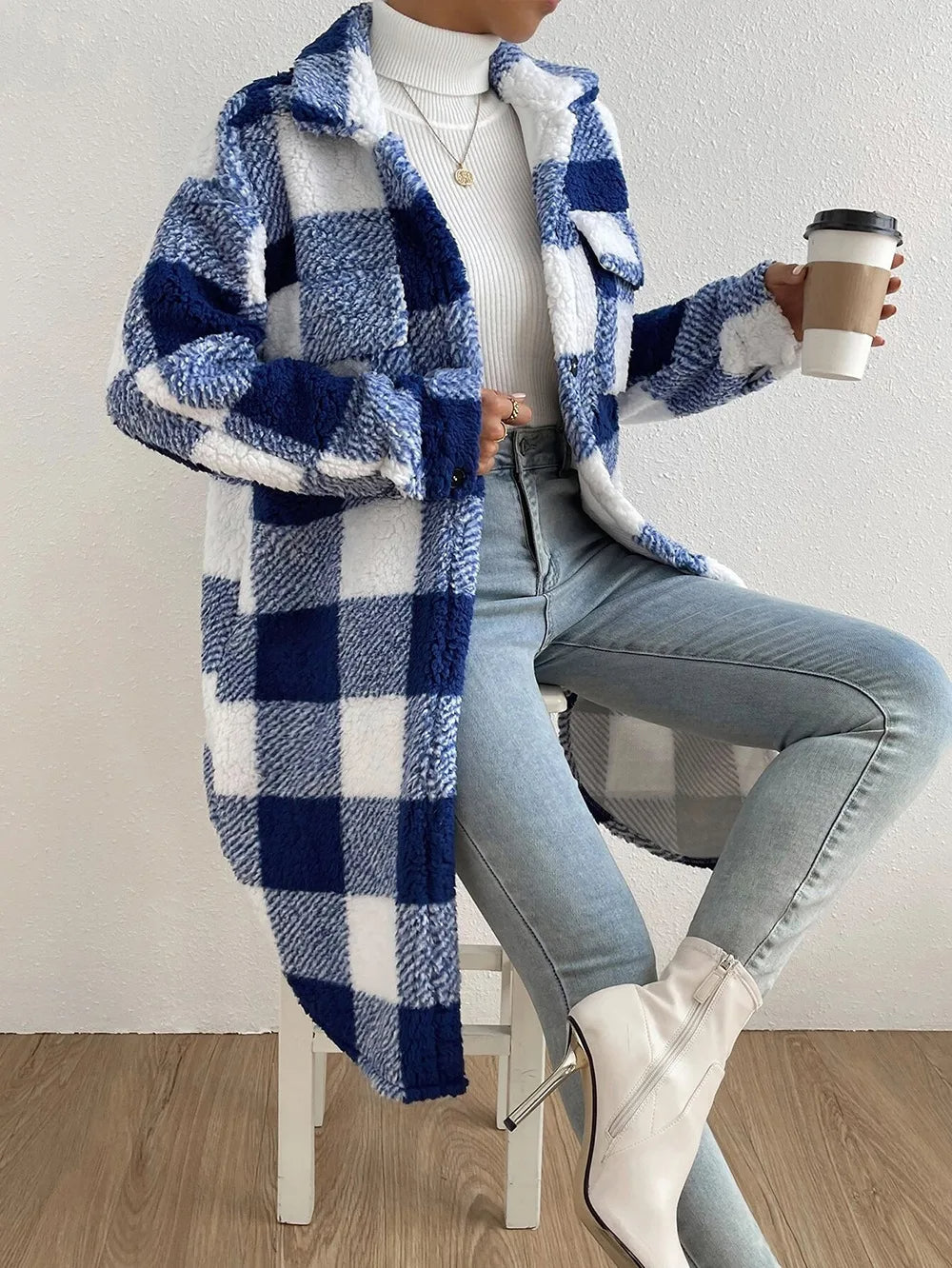 Piper™ | Plaid Sherpa Jacket