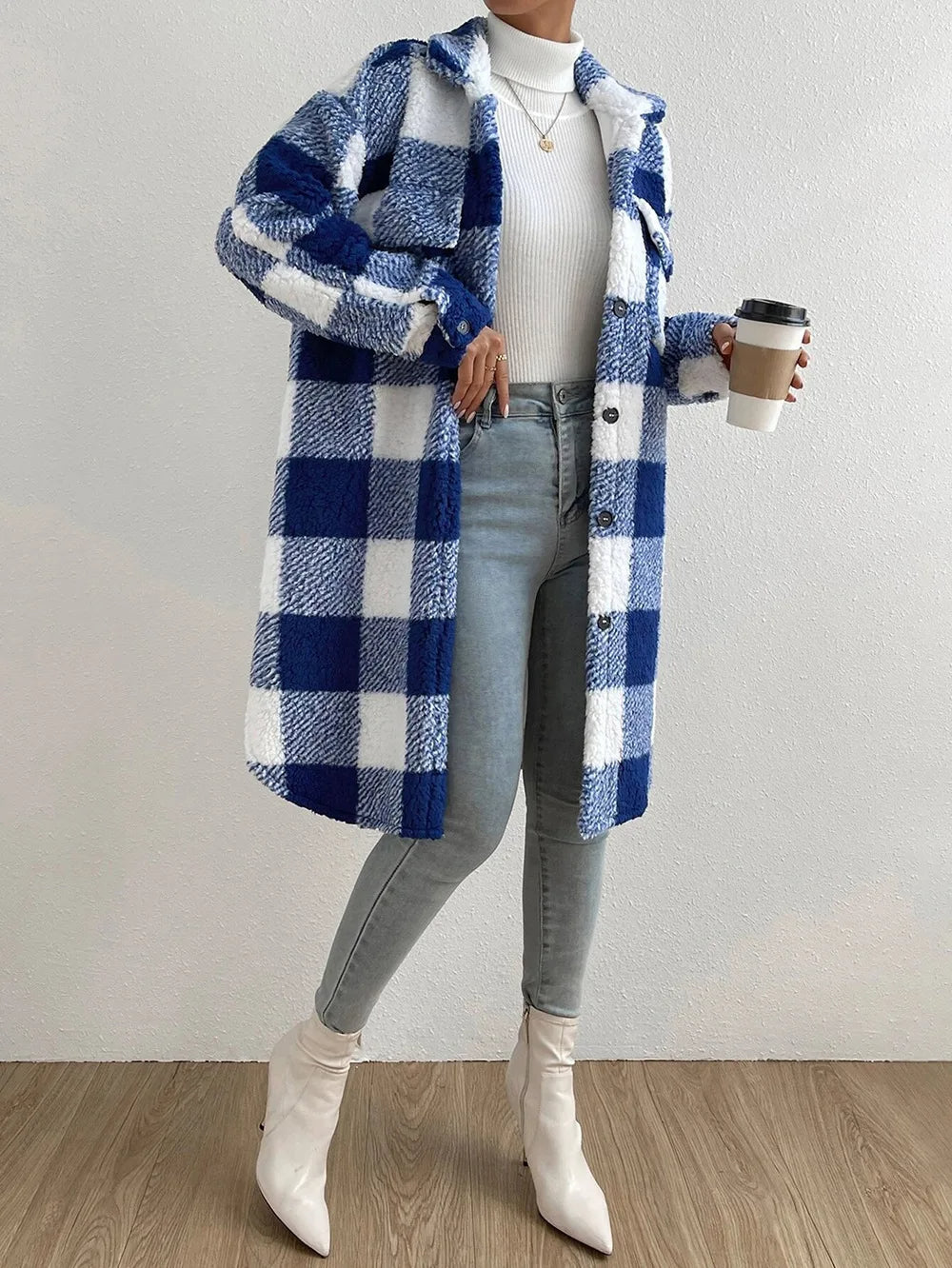 Piper™ | Plaid Sherpa Jacket