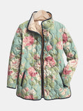Camellia™ | Vintage Rose Quilted Jacket