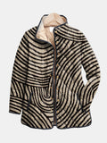 Savannah™ | Zebra Print Quilted Jacket