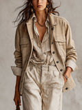 Dakota™ | Washed Cotton Utility Jacket