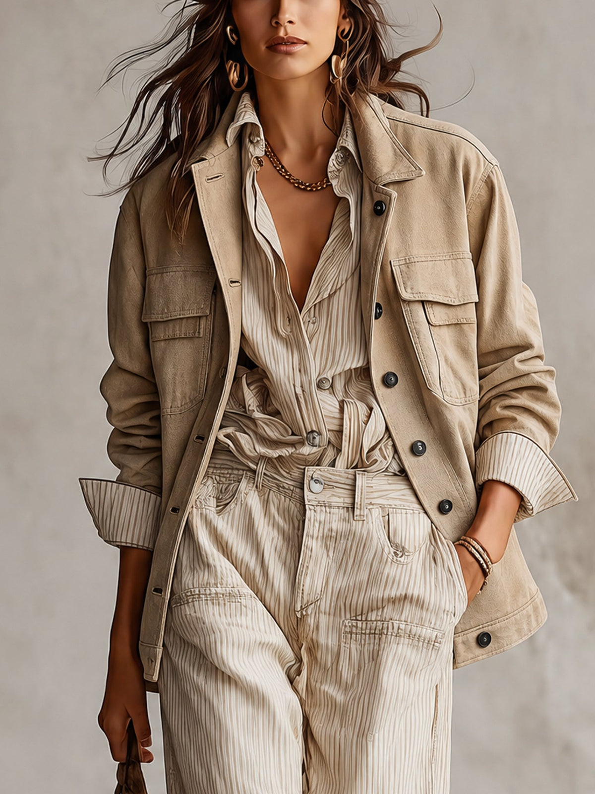 Dakota™ | Washed Cotton Utility Jacket