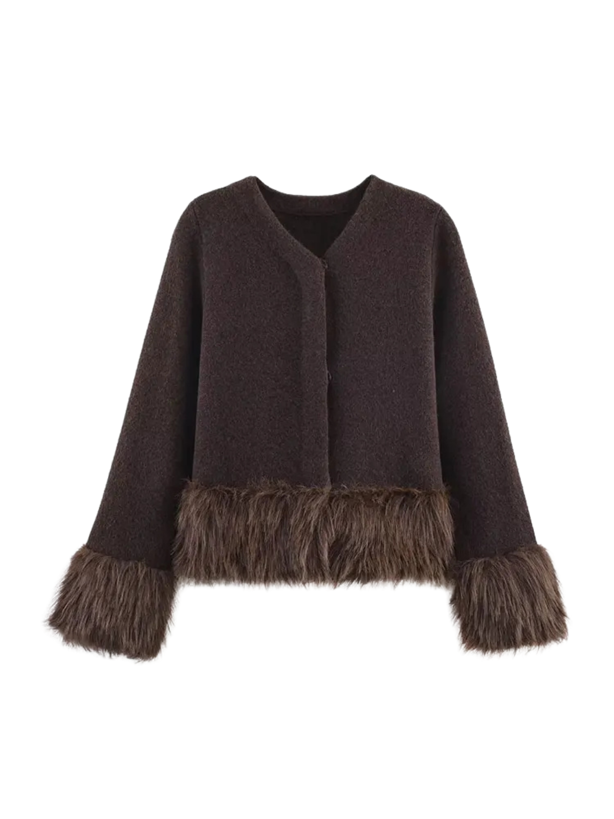 Fauve™ | Fur-Trim Jacket