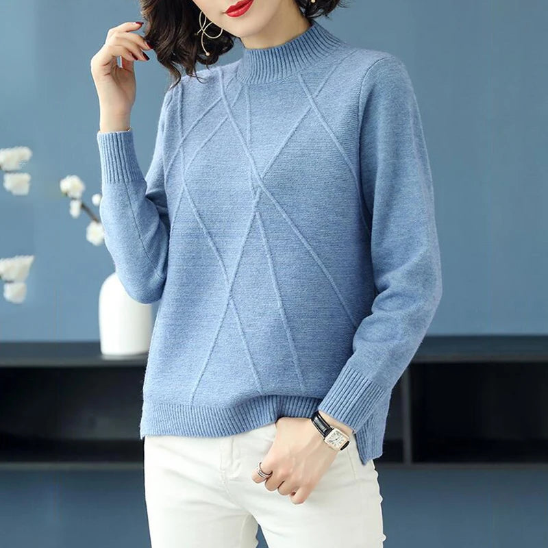 Veline™ | Cashmere Diamond Knit Sweater