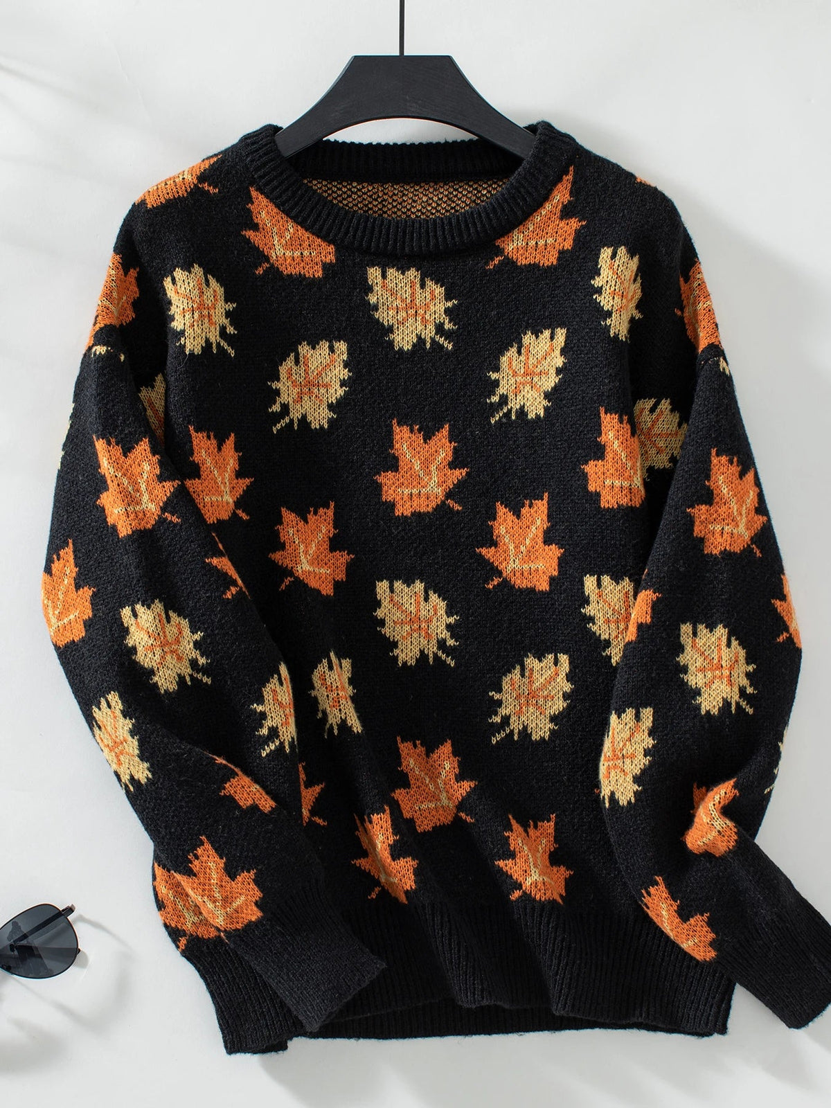 Maple™ | Autumn Leaf Knit Sweater