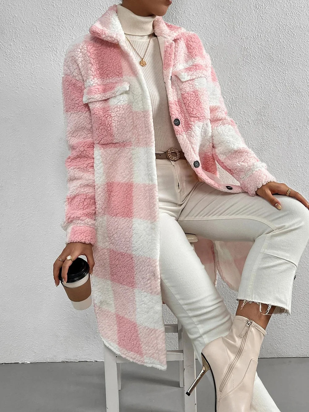 Piper™ | Plaid Sherpa Jacket