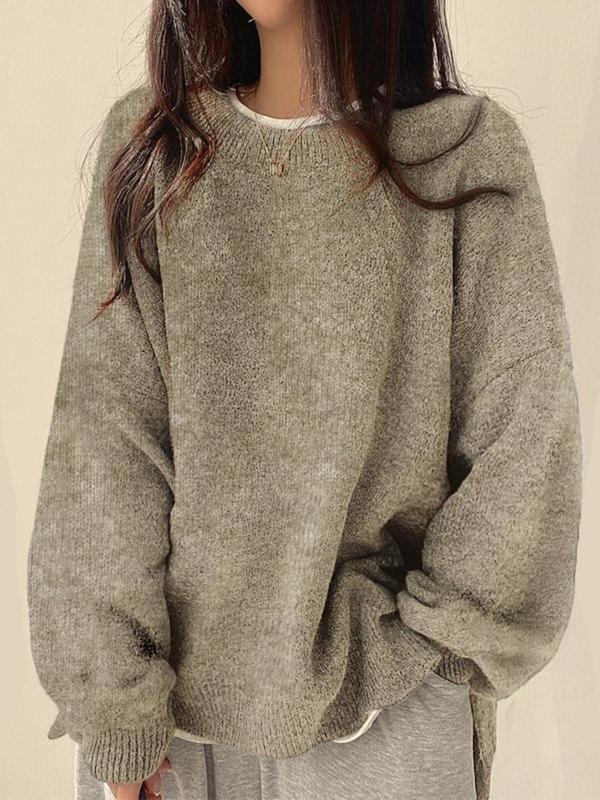 Mila™ | Oversized Knit Sweater