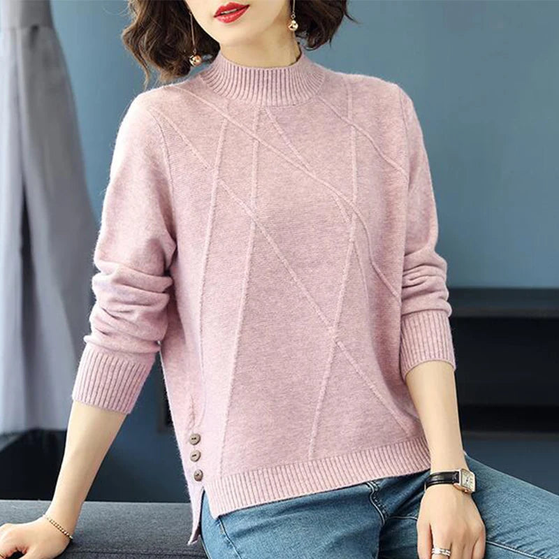 Veline™ | Cashmere Diamond Knit Sweater