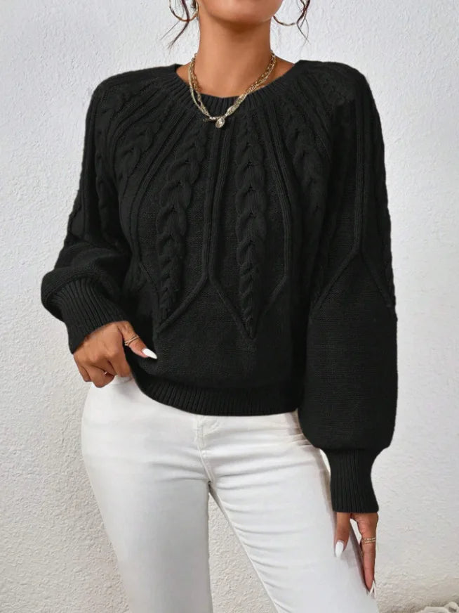 Meridian™ | Cable Knit Cropped Sweater