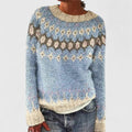 Christine™ | Retro Scandinavian Knitted Sweater