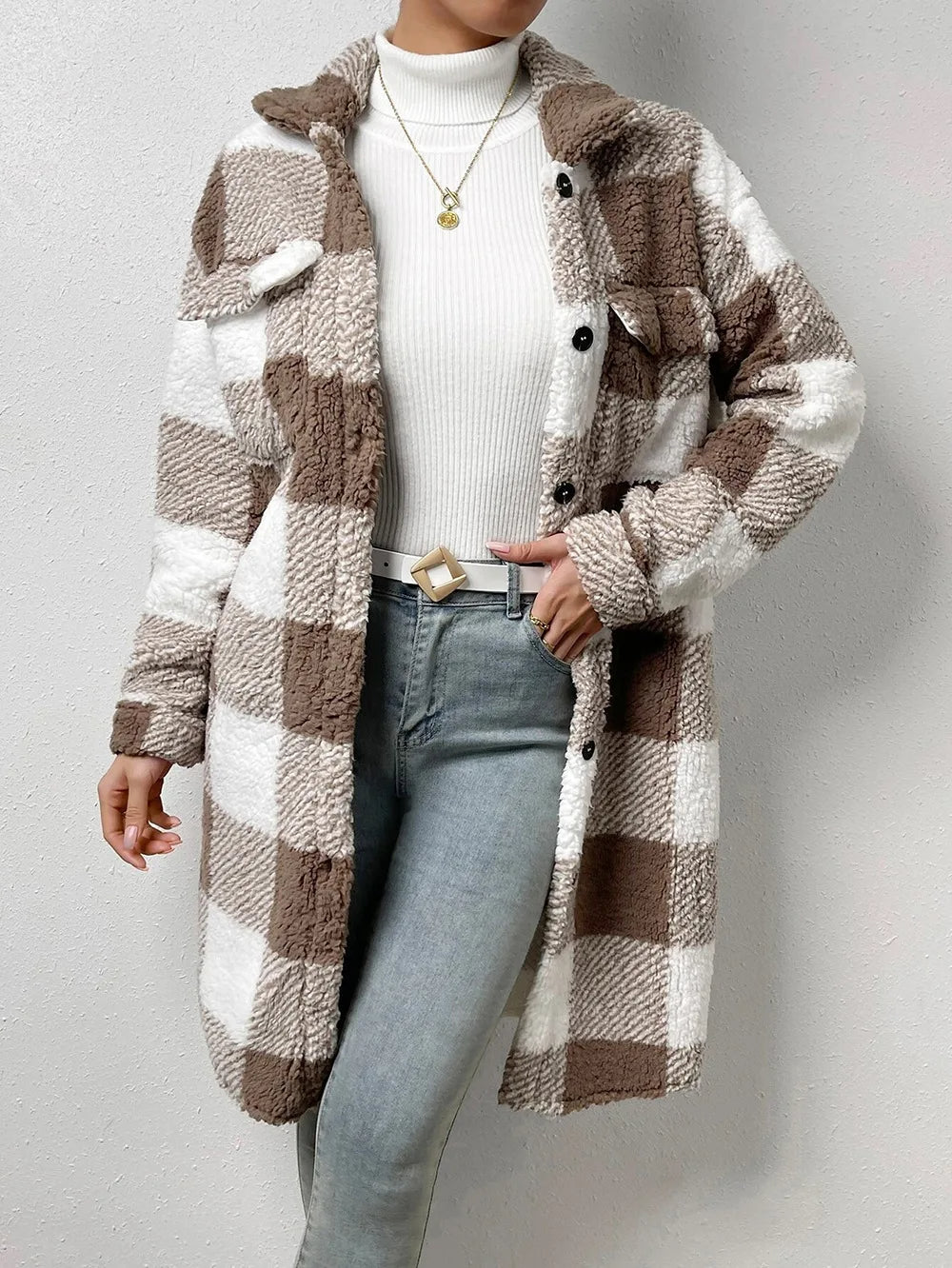 Piper™ | Plaid Sherpa Jacket