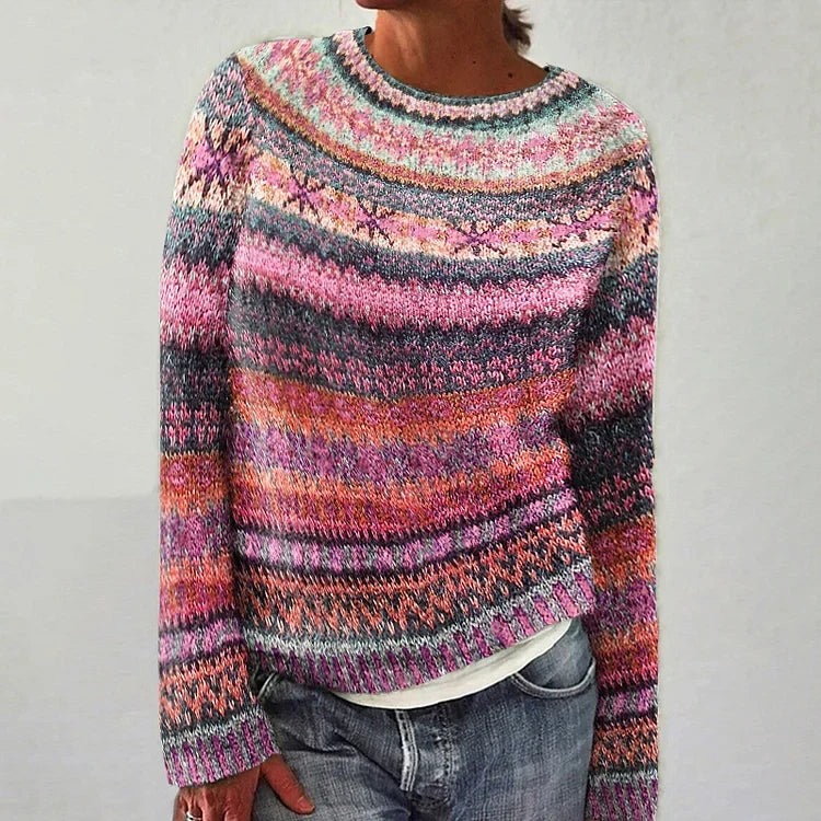 Maren™ | Retro Scandinavian Knitted Sweater