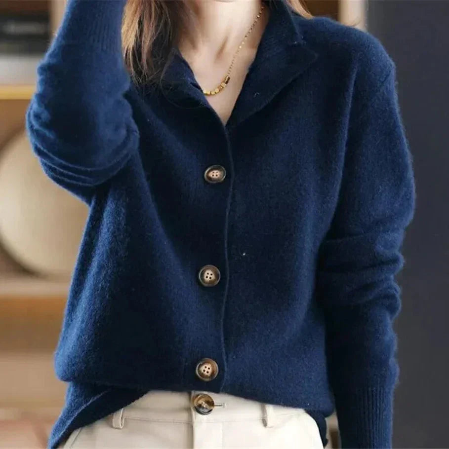 Scarlett™ | Luxe Wool Blend Cardigan