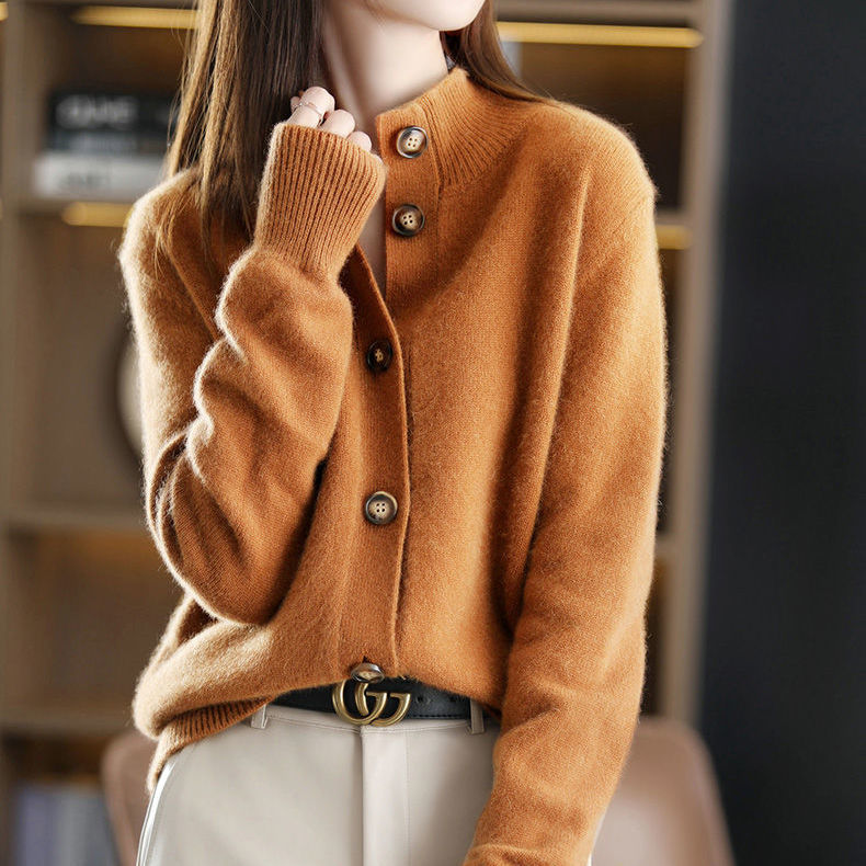 Scarlett™ | Luxe Wool Blend Cardigan