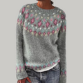 Jocelyn™ | Retro Scandinavian Knitted Sweater