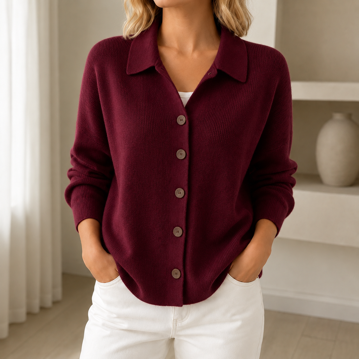 Elise™ | Button Knit Cardigan