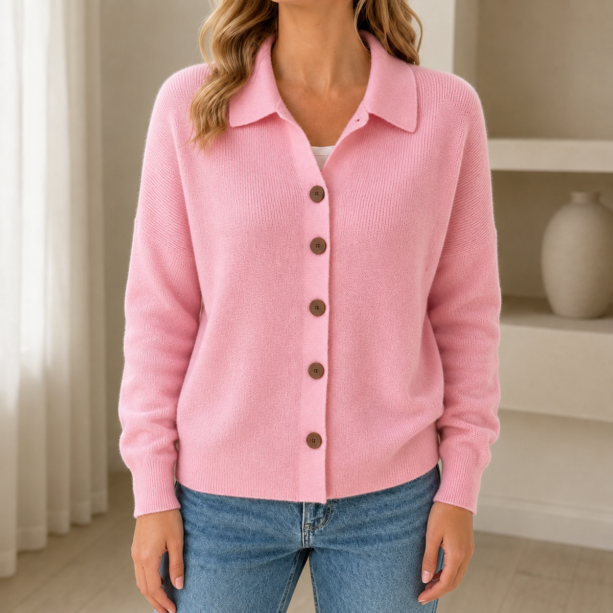 Elise™ | Button Knit Cardigan
