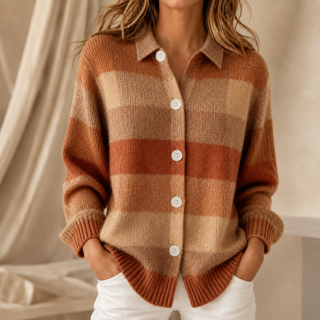 Annabelle™ | Diamond Knit Cardigan