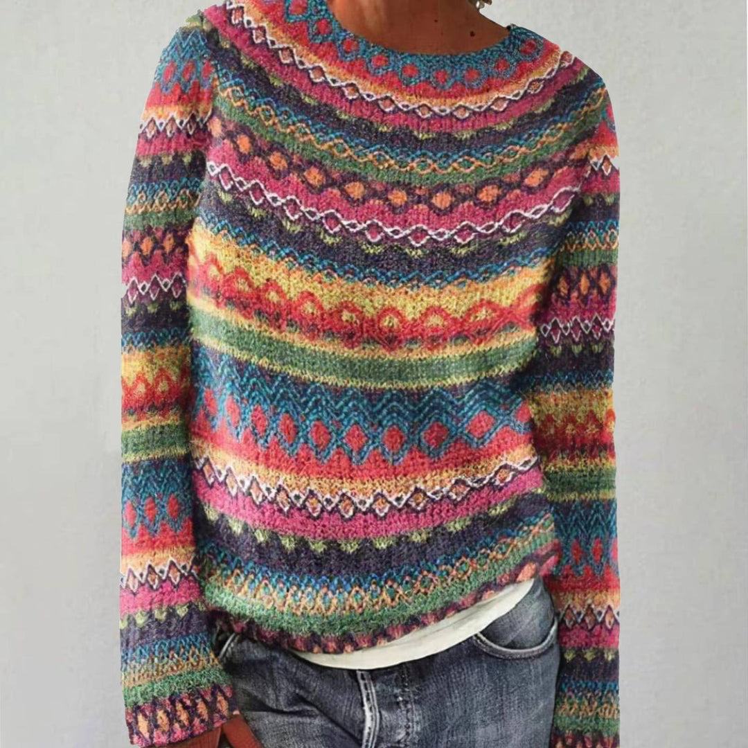 Ingrid™ | Retro Scandinavian Knitted Sweater