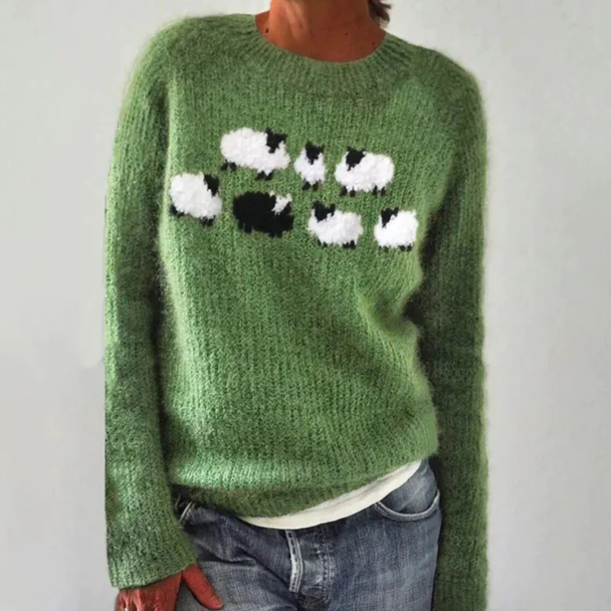 Stella™ | Retro Scandinavian Knitted Sweater