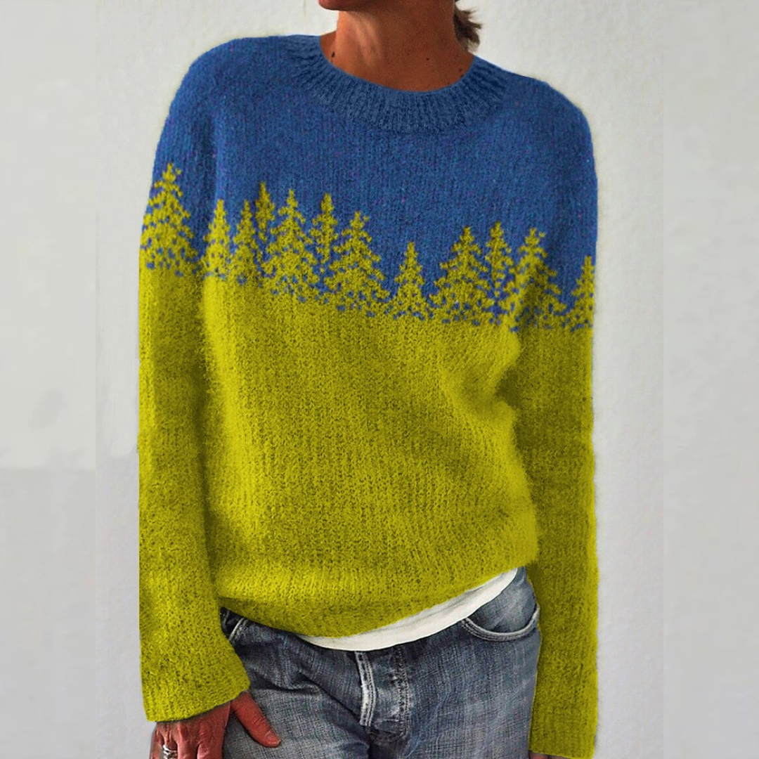 Maria™ | Retro Scandinavian Knitted Sweater