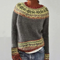 Ruby™ | Retro Scandinavian Knitted Sweater