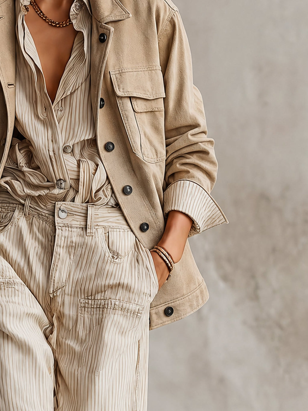 Dakota™ | Washed Cotton Utility Jacket