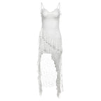 ISABEAU™ - Lace Ruffle High Waist Dress