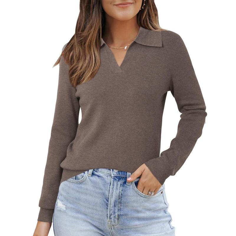 Claire™ | Collared Knit Sweater