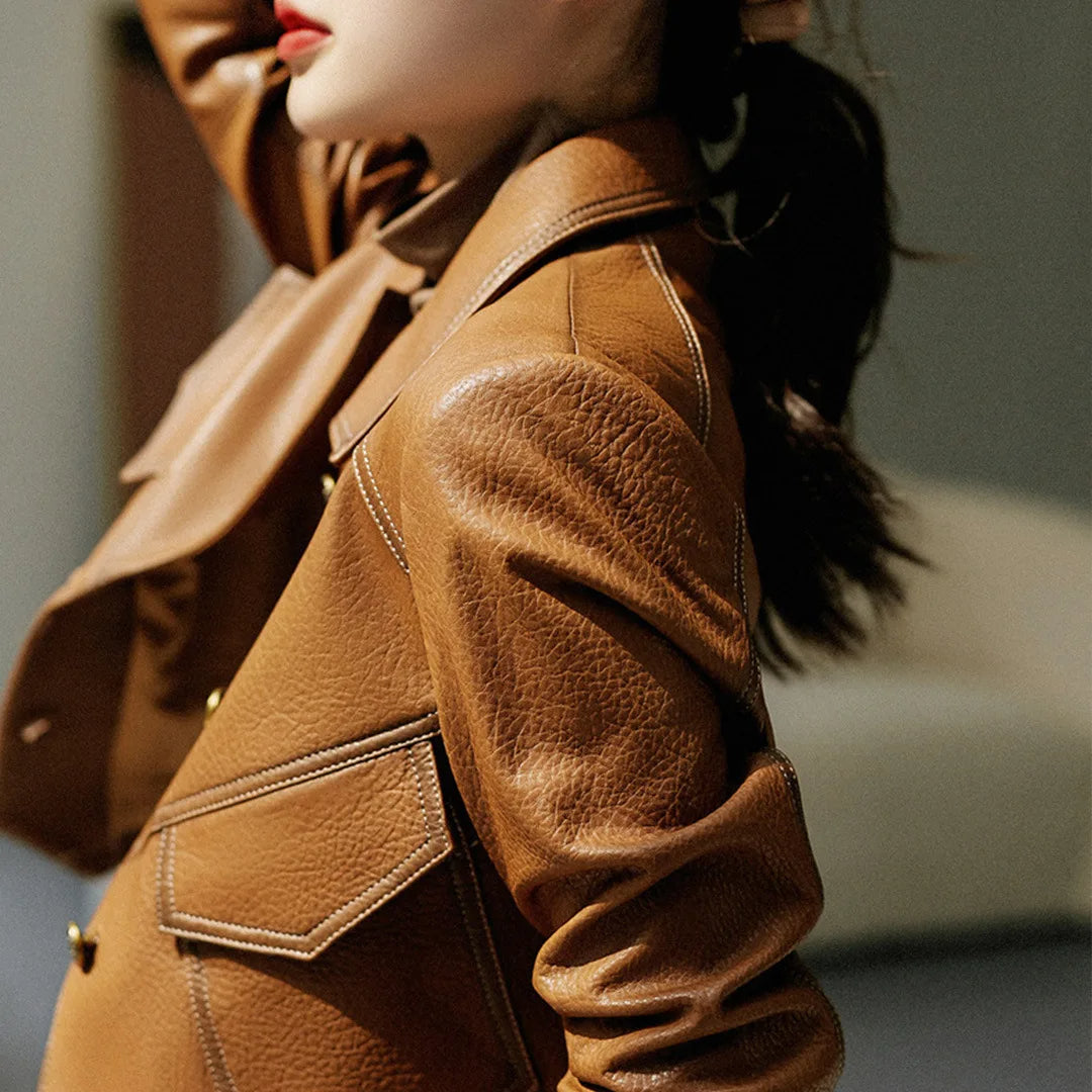Marcell™ | Vegan Leather Blazer