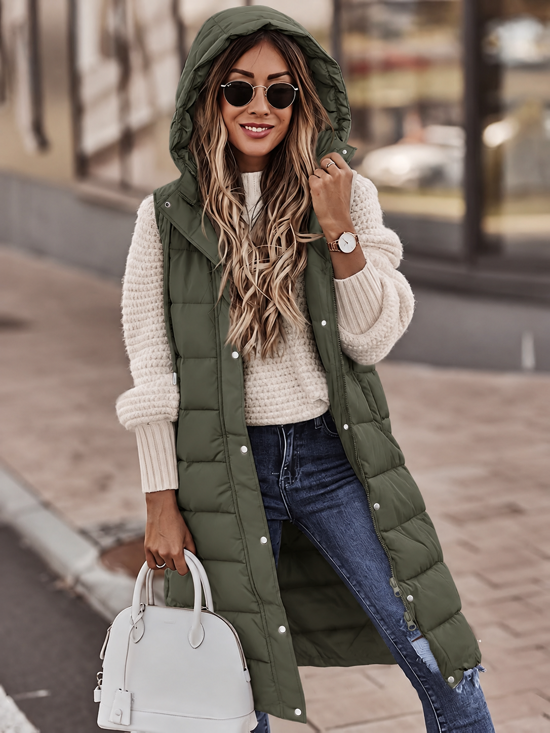 Ellis™ | Longline Puffer Vest