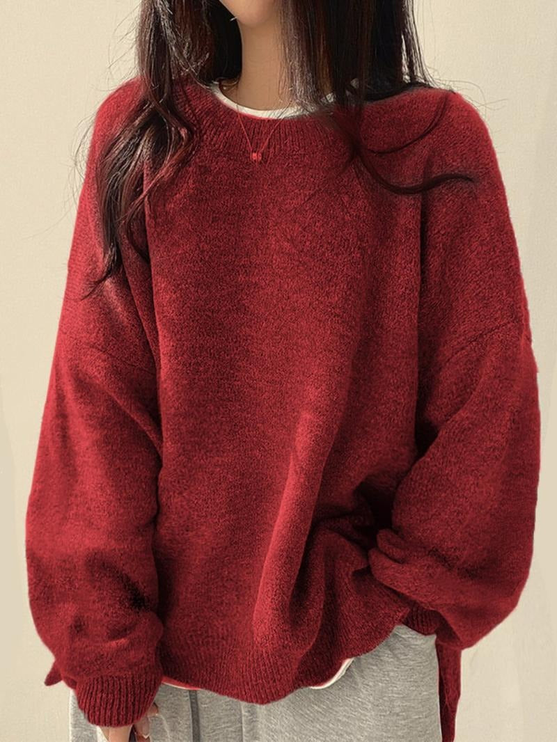 Mila™ | Oversized Knit Sweater