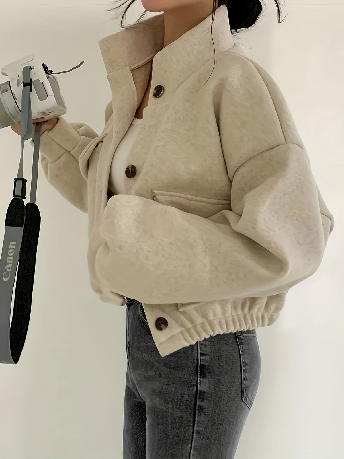 Indira™ | Cropped Utility Jacket