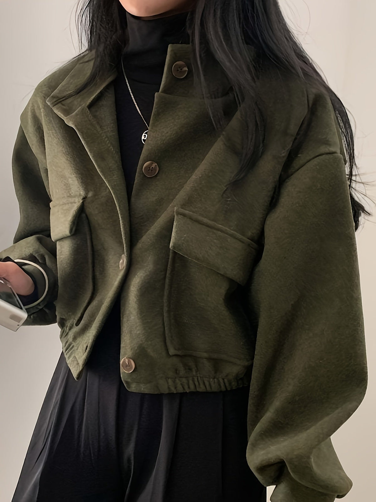 Indira™ | Cropped Utility Jacket