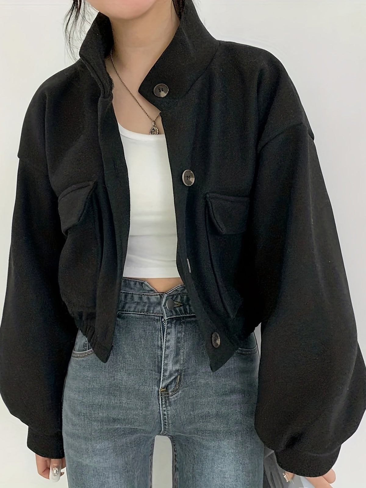 Indira™ | Cropped Utility Jacket