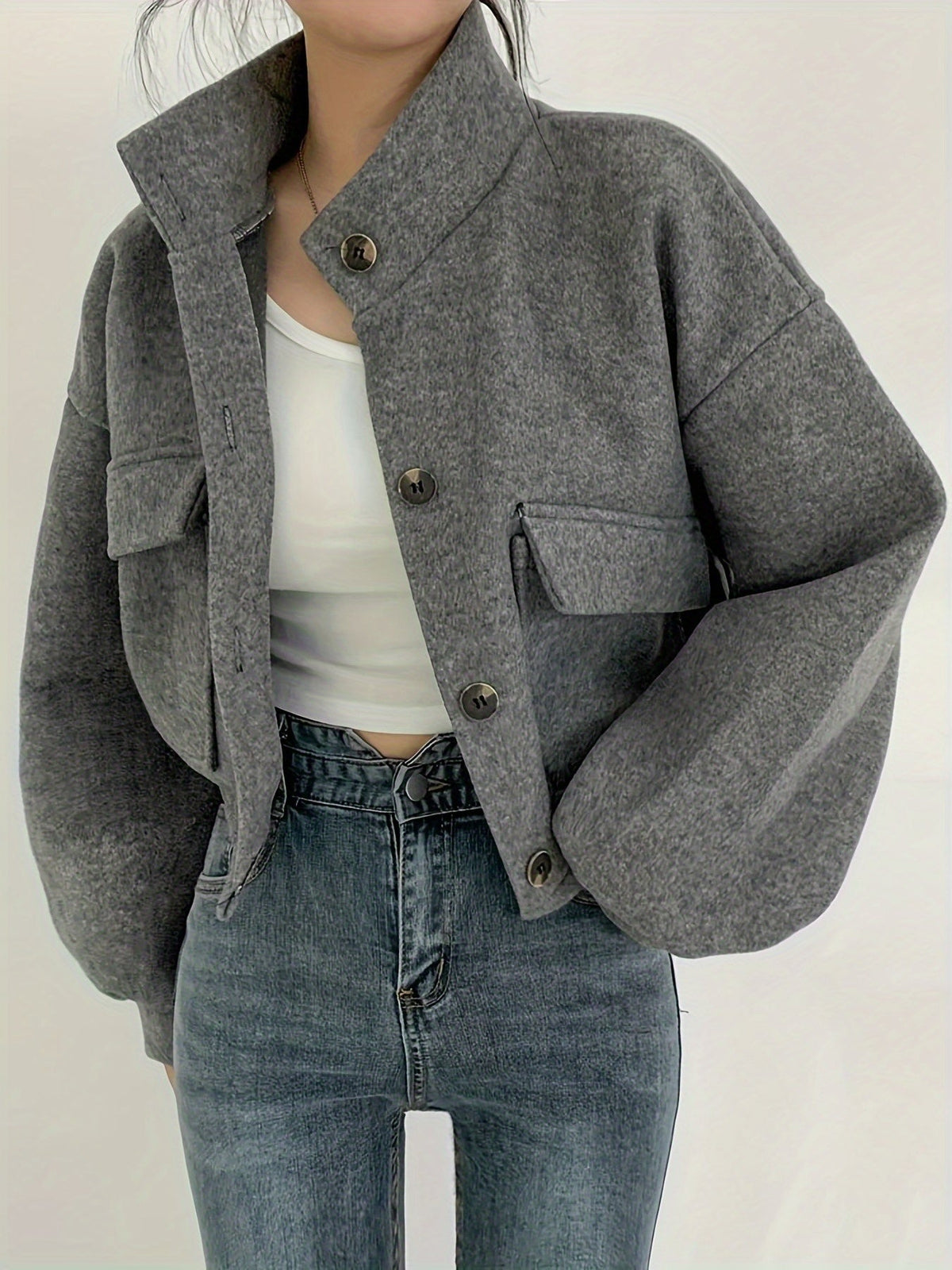 Indira™ | Cropped Utility Jacket