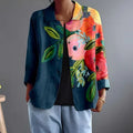 Persephone™ | Painted Poppy Blouse