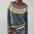 Astrid™ | Retro Scandinavian Knitted Sweater