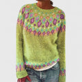 Cheryl™ | Retro Scandinavian Knitted Sweater