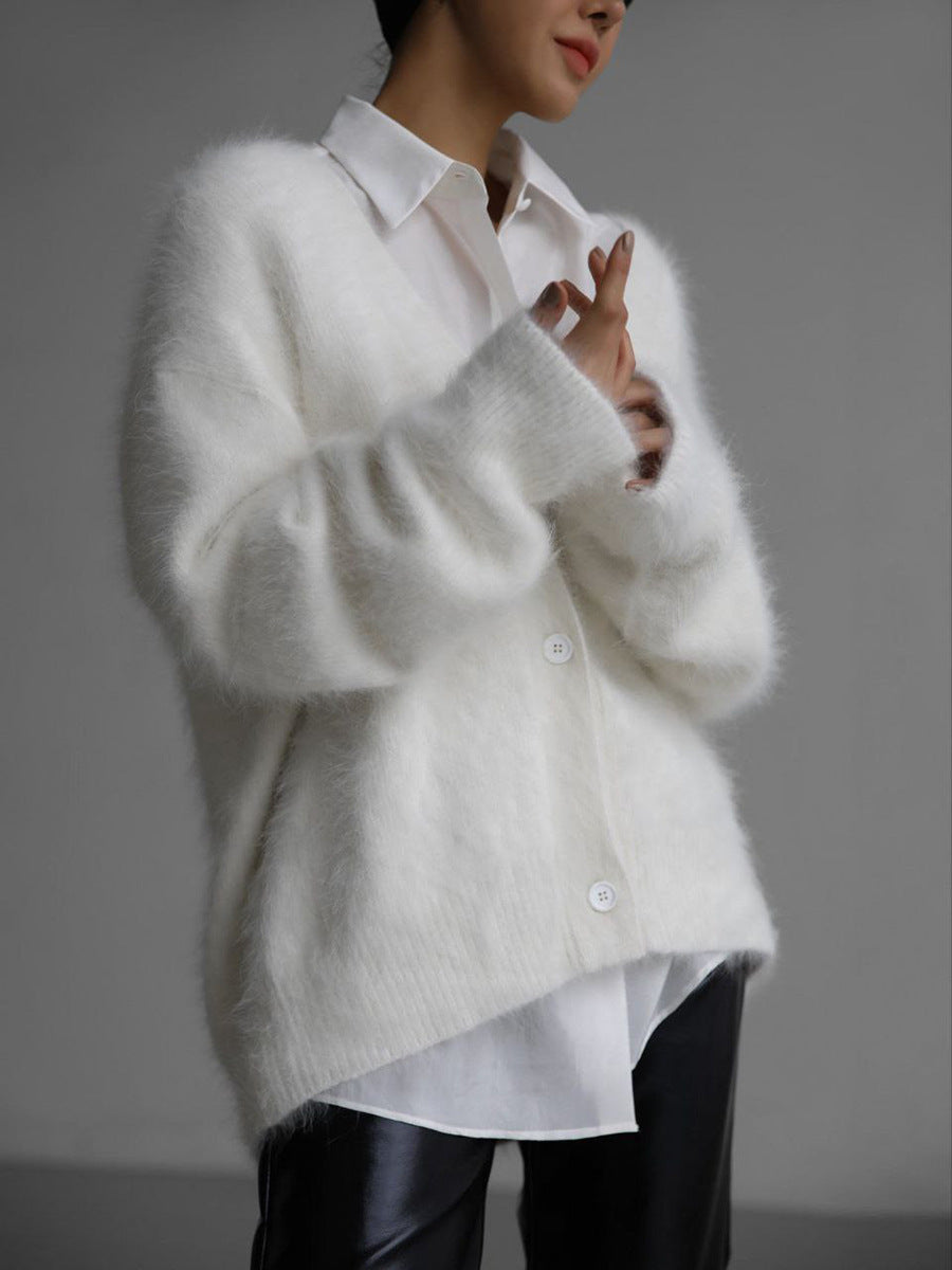 Aurora™ | Luxe Fuzzy Knit Cardigan