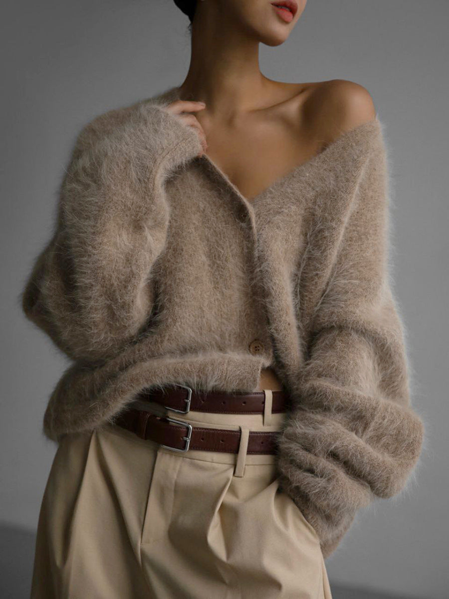 Aurora™ | Luxe Fuzzy Knit Cardigan
