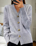 Luna™ | Heart Button Knit Cardigan