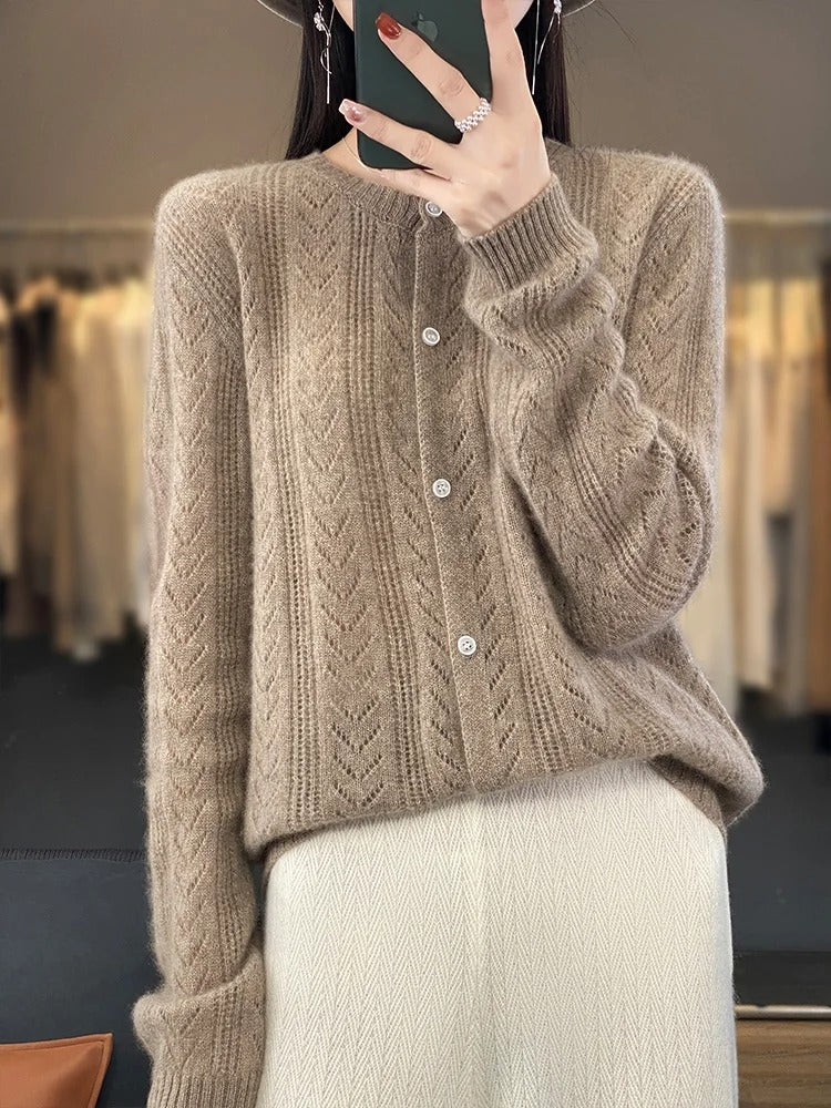 Santorini™ | Pointelle Knit Cardigan