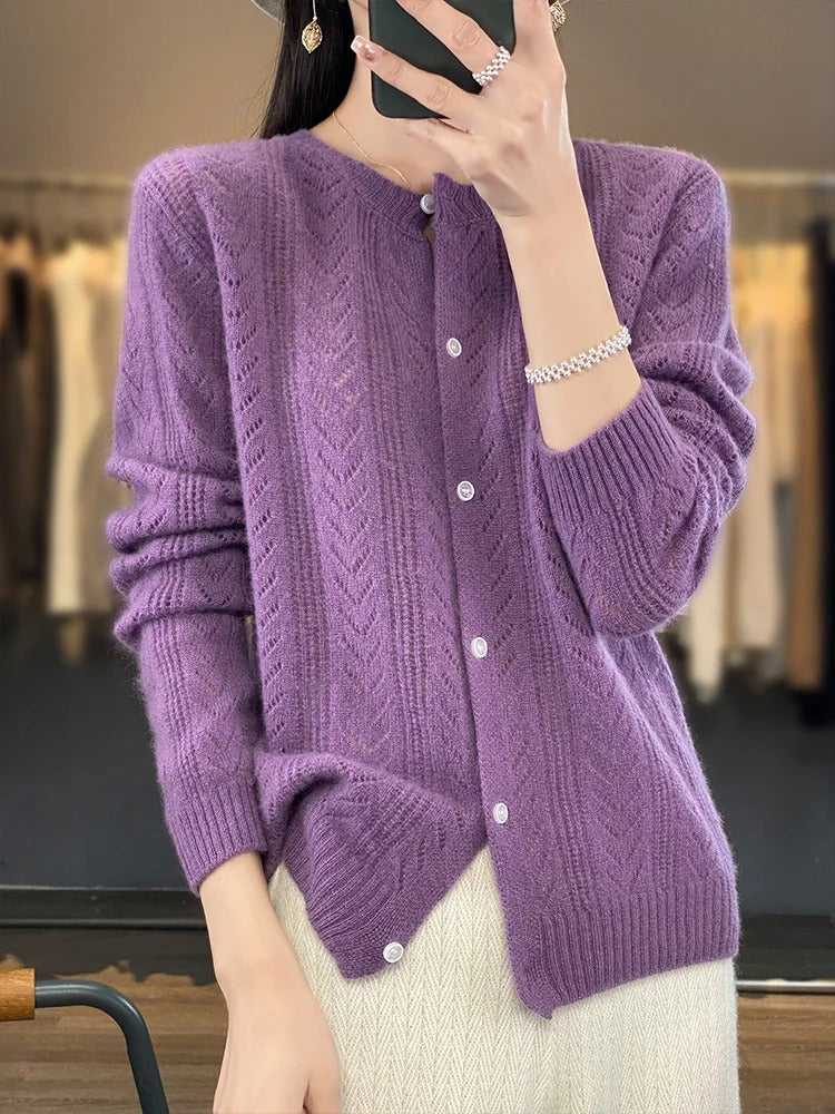 Santorini™ | Pointelle Knit Cardigan