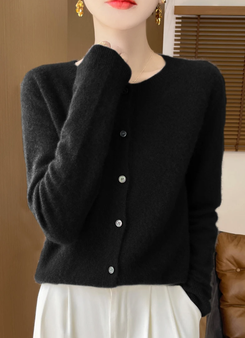 Vérité™ | Merino Wool Cardigan